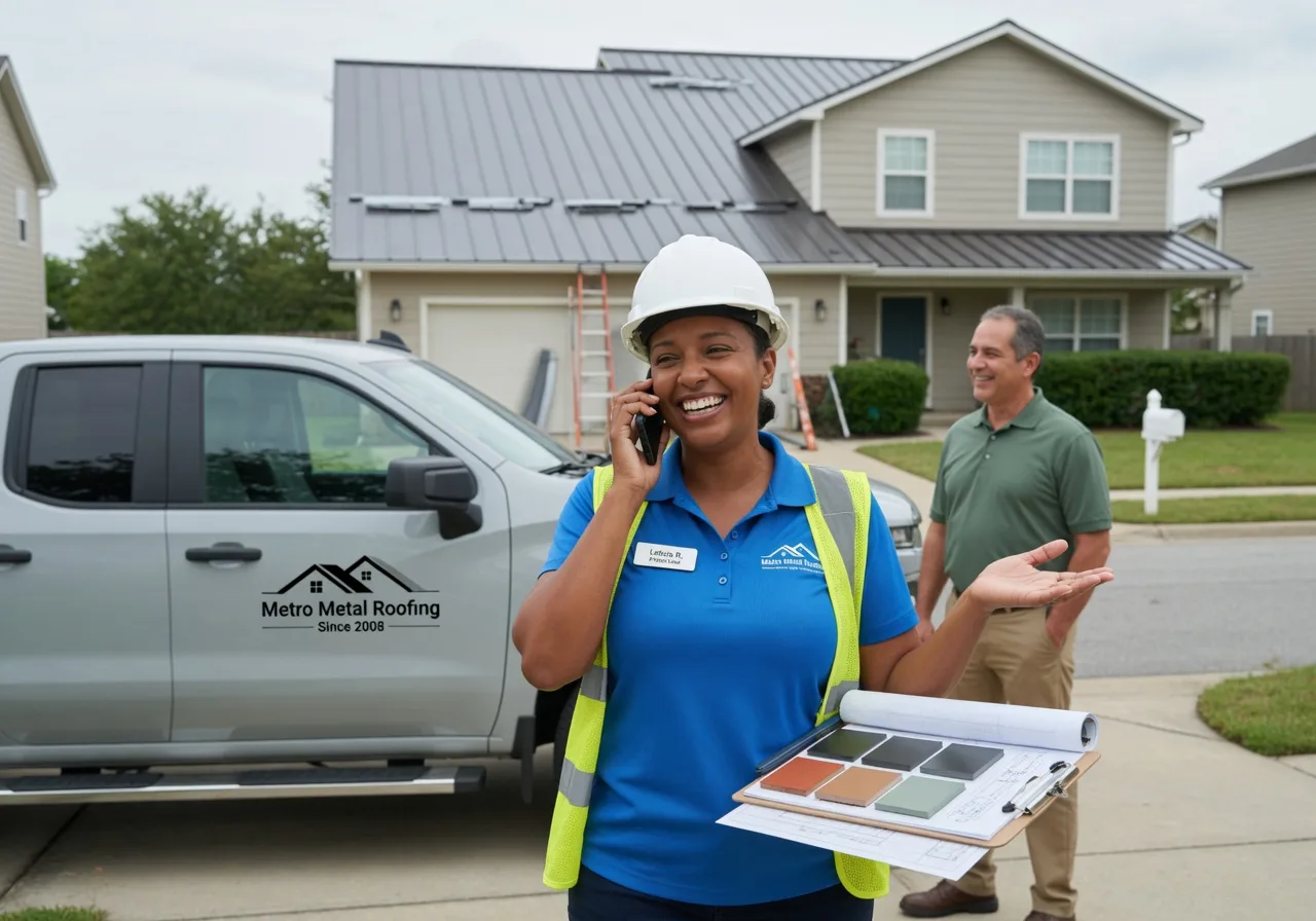 Storm Damage Metal Roof Repair in Cerro Gordo, IL